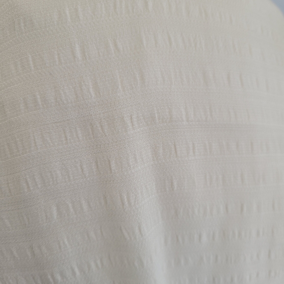 Off White Flutter Sleeve Open Back Maxi Dress, bridal shower, rehearsal dress - Picture 4 of 5